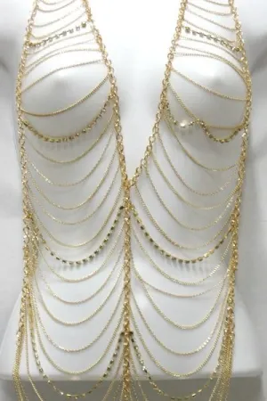 V Neck Body Jewelry