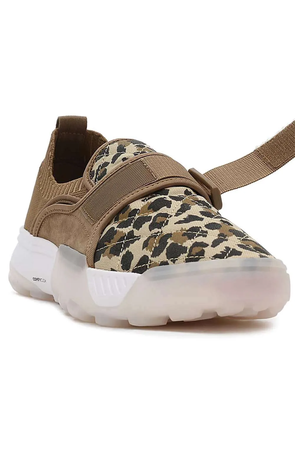 Vans Animal Coast Comfycush Shoes   Butternut/Leopard (Jmcb13)